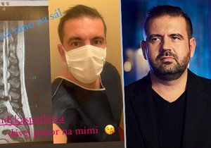 Porotce MasterChefa Kašpárek po akutní operaci: Pod vlivem dryáků promluvil z nemocničního lůžka!