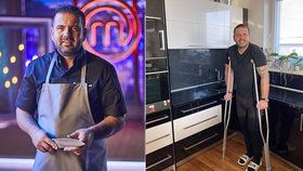 Porotce MasterChef Radek Kašpárek 14 dní po akutní operaci páteře: Velký pokrok!