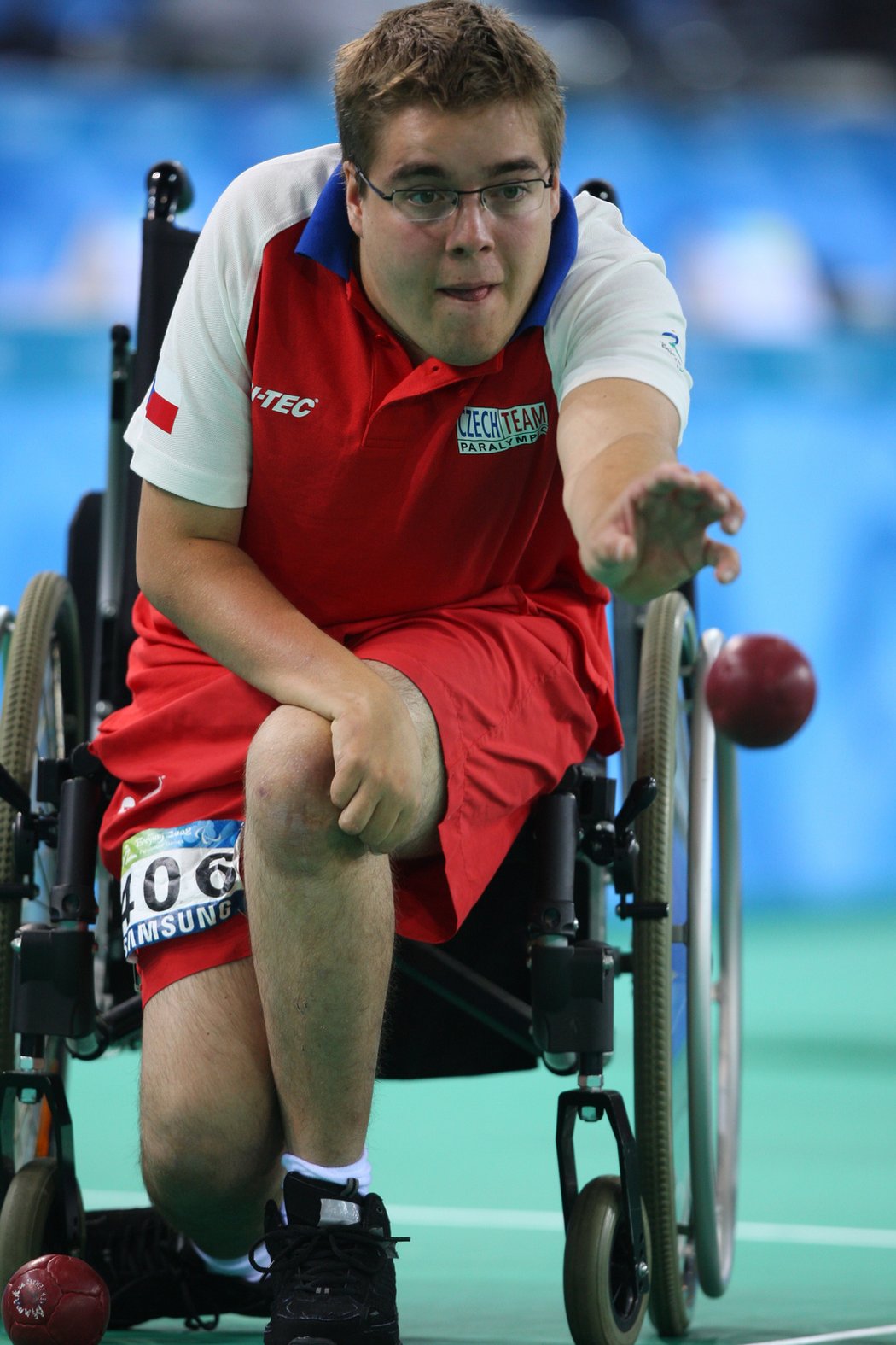 Dvojnásobný paralympijský medailista Radek Procházka