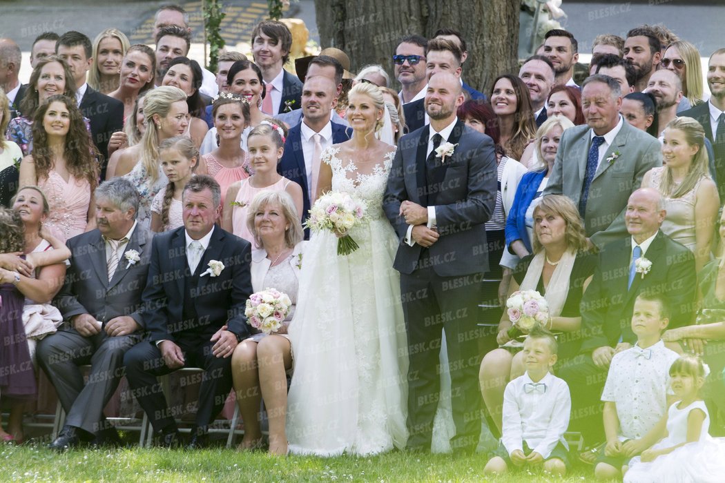 Svatba Hany Věrné a Radka Smoleňáka