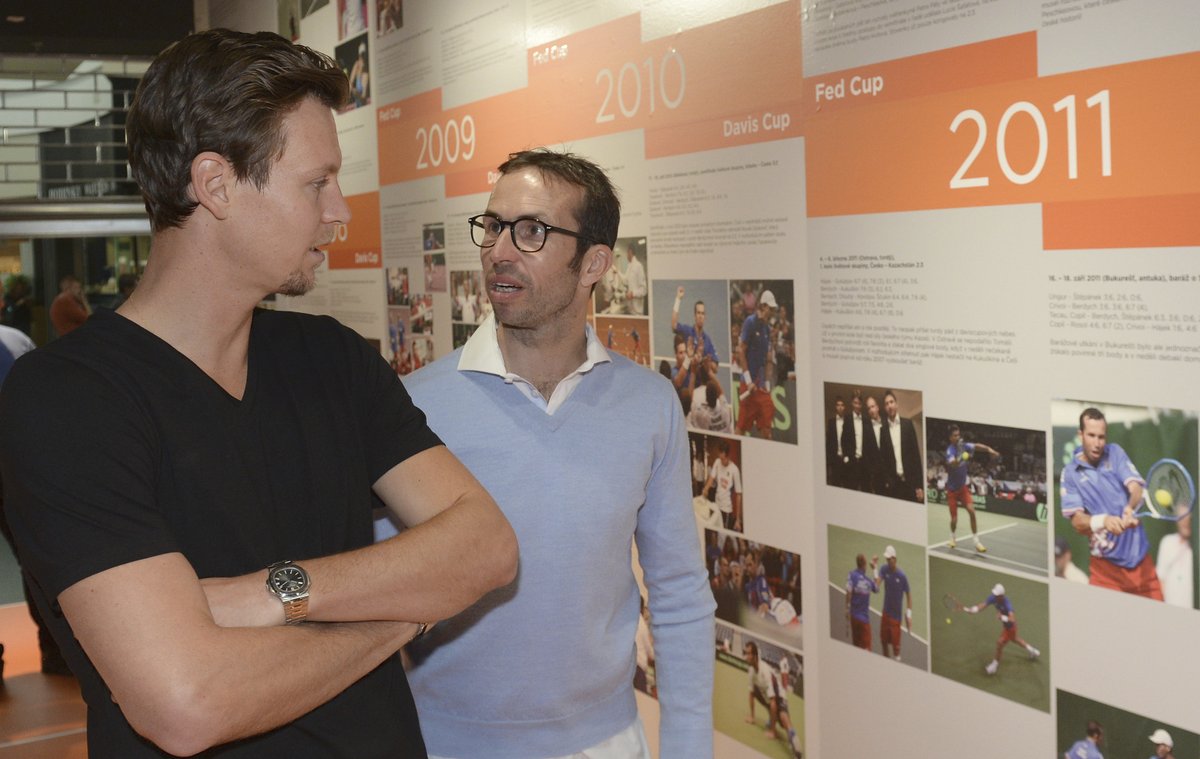 Steven Radek GALERIE: Radek Štěpánek o dvouleté dceři Stelle: Už jsme jí dali raketu ...