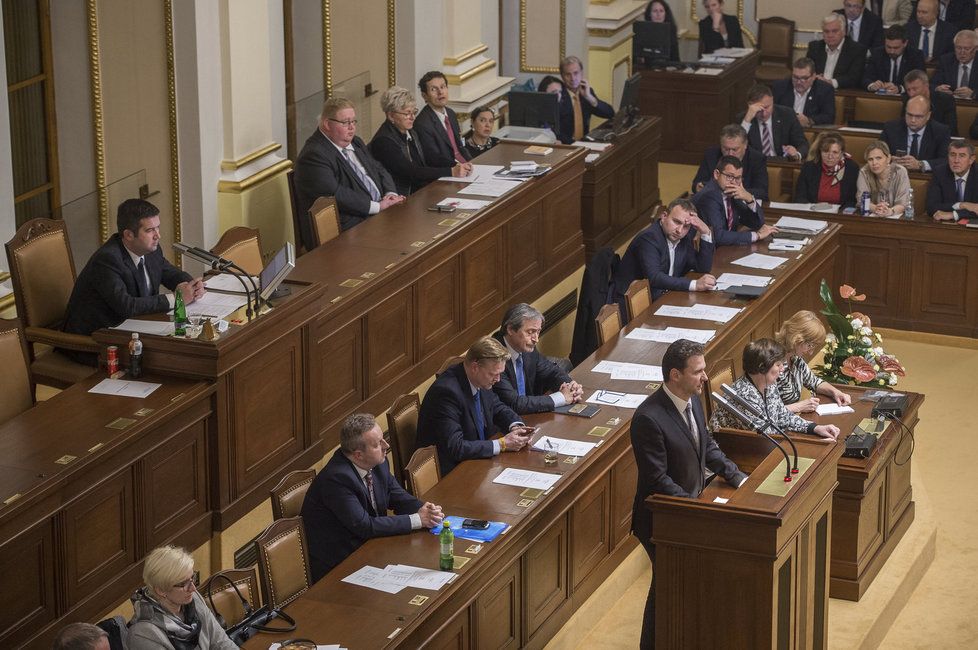 Radek Vondráček (ANO) byl na ustavující schůzi zvolen novým předsedou Poslanecké sněmovny