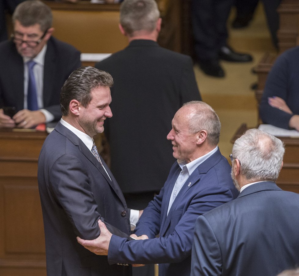 Radek Vondráček (ANO) byl na ustavující schůzi zvolen novým předsedou Poslanecké sněmovny