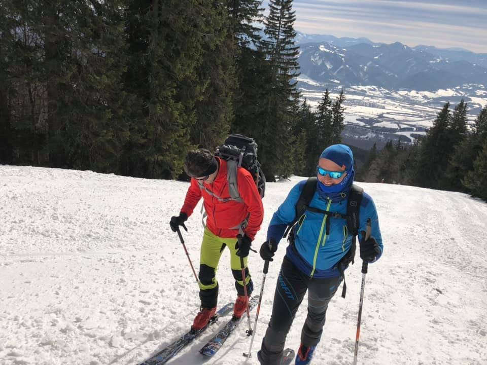 Skialpinista Radek Vondráček (ANO) ve slovenských Tatrách