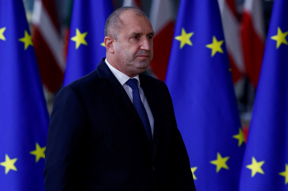 Summit v Bruselu: Bulharský prezident Rumen Radev