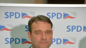 Radim Fiala (SPD) kritizoval fotku, kterou stáhl z webu Gymnázia Blansko