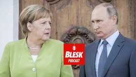 Blesk Podcast: Putin a Merkelová u jednoho stolu? Ruský prezident ji respektuje