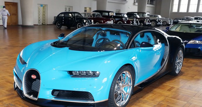 Bugatti Chiron Sport podnikatele Radima Passera.