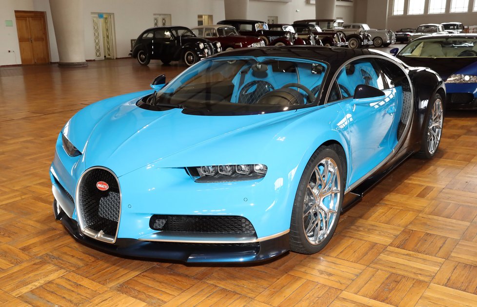 Bugatti Chiron Sport podnikatele Radima Passera.