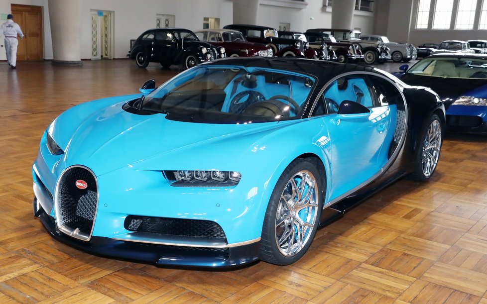 Bugatti Chiron Sport podnikatele Radima Passera