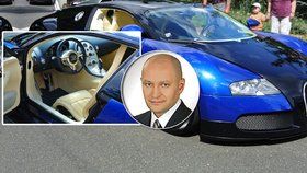 Miliardář Radim Passer a jeho bugatti za 37 milionů