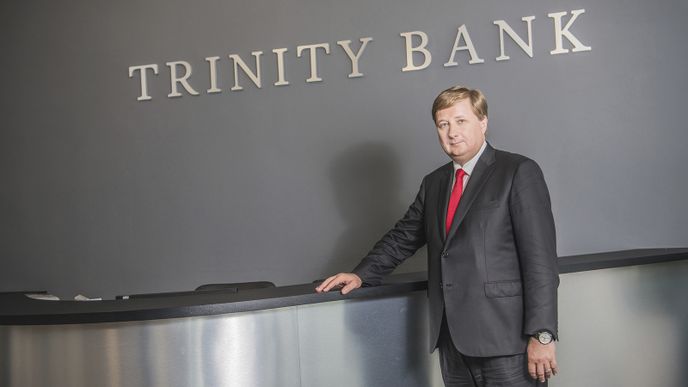 finančník Radomír Lapčík, spolumajitel a zakladatel Trinity Bank