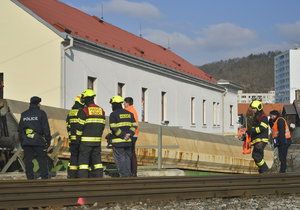 Pražští hasiči v Radotíně. (ilustrační foto)