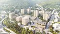 Centrum Radotín, na kterém se podílí více investorů, je velký projekt s bytovými domy, komerčními prostory i radnicí.