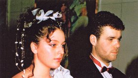Novomanželé Radovan a Kateřina Krejčířovi. V roce 1993 se jim narodil syn Denis.