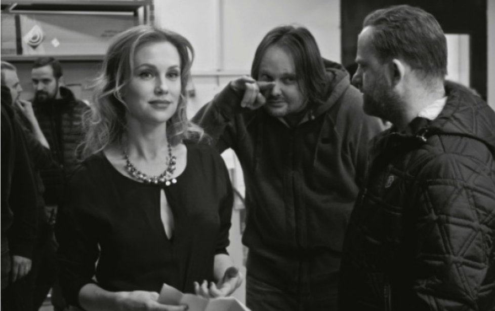 Jan Pachl (uprostřed) během natáčení Gangstera Ka.