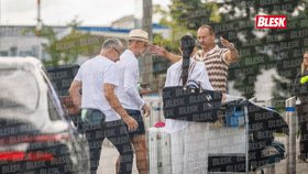 Odlet Romana Janouška na svatbu Radovana Vítka v Itálii