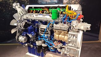 Plyn a nafta v jednom. Volvo představuje zbrusu nový motor Plyn a nafta v jednom. Volvo představuje zbrusu nový motor