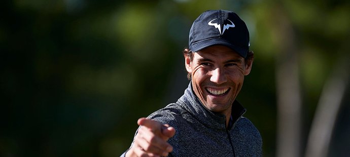 Rafael Nadal si o víkendu odskočil z kurtu na golfové hřiště