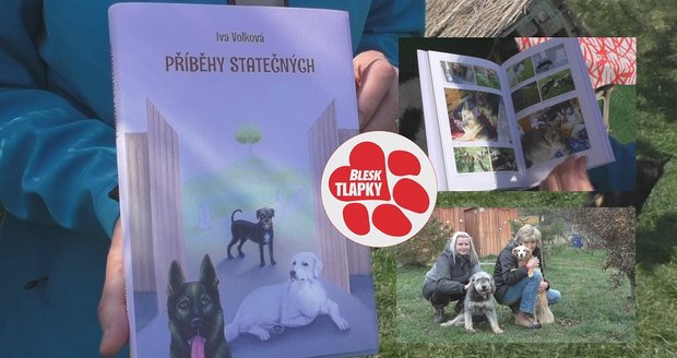 Iva zachránila desítky týraných psů a napsala o nich knihu. Milion z ní půjde útulkům