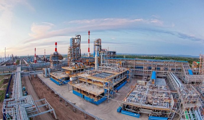 Rafinerie Gazpromu v Salavatu (ilustrační foto)