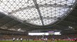 Utkání Austrálie proti Uruguayi se hrálo pod zataženou střechou