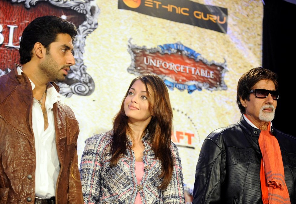 Aishwarya Rai Bachchan s manželem