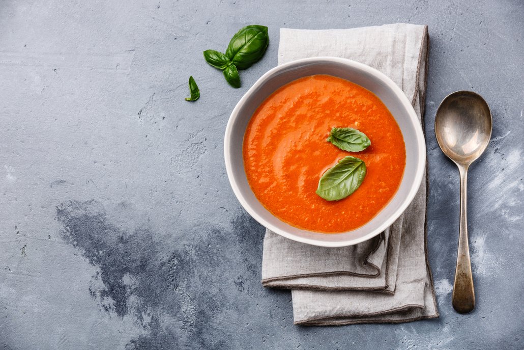 Rak – polévka z pečených rajčat