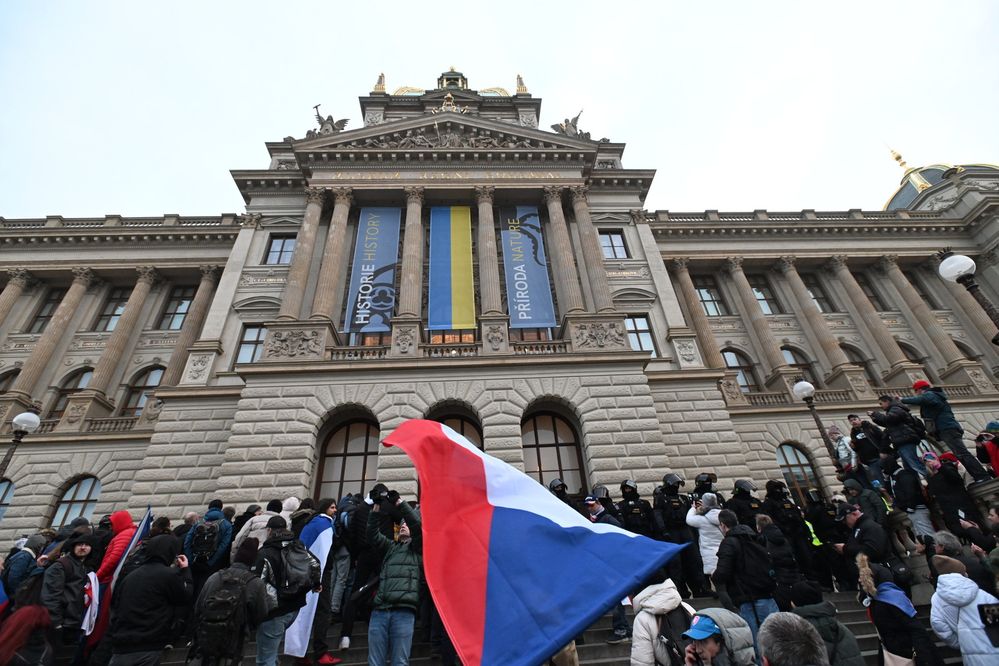 Demonstrace Česko proti bídě