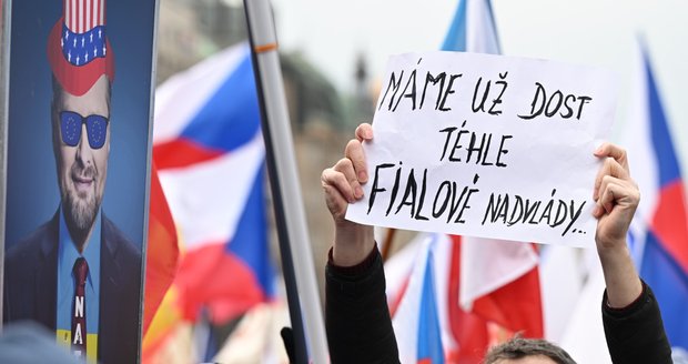 Protivládní demonstrace Česko proti bídě (11. března 2023)