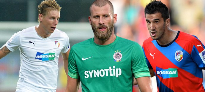 Fotbalisté Viktorie Plzeň František Rajtoral a Aidin Mahmutovič jsou v ohrožení, o novou smlouvu si hraje David Bičík ve Spartě