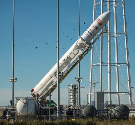Ukrajina dodávala první stupeň amerických raket Antares.