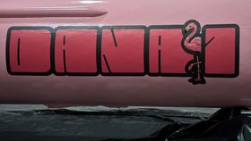 Raketa Flamingo nesoucí jméno po Daně Drábové (17.11.2025)