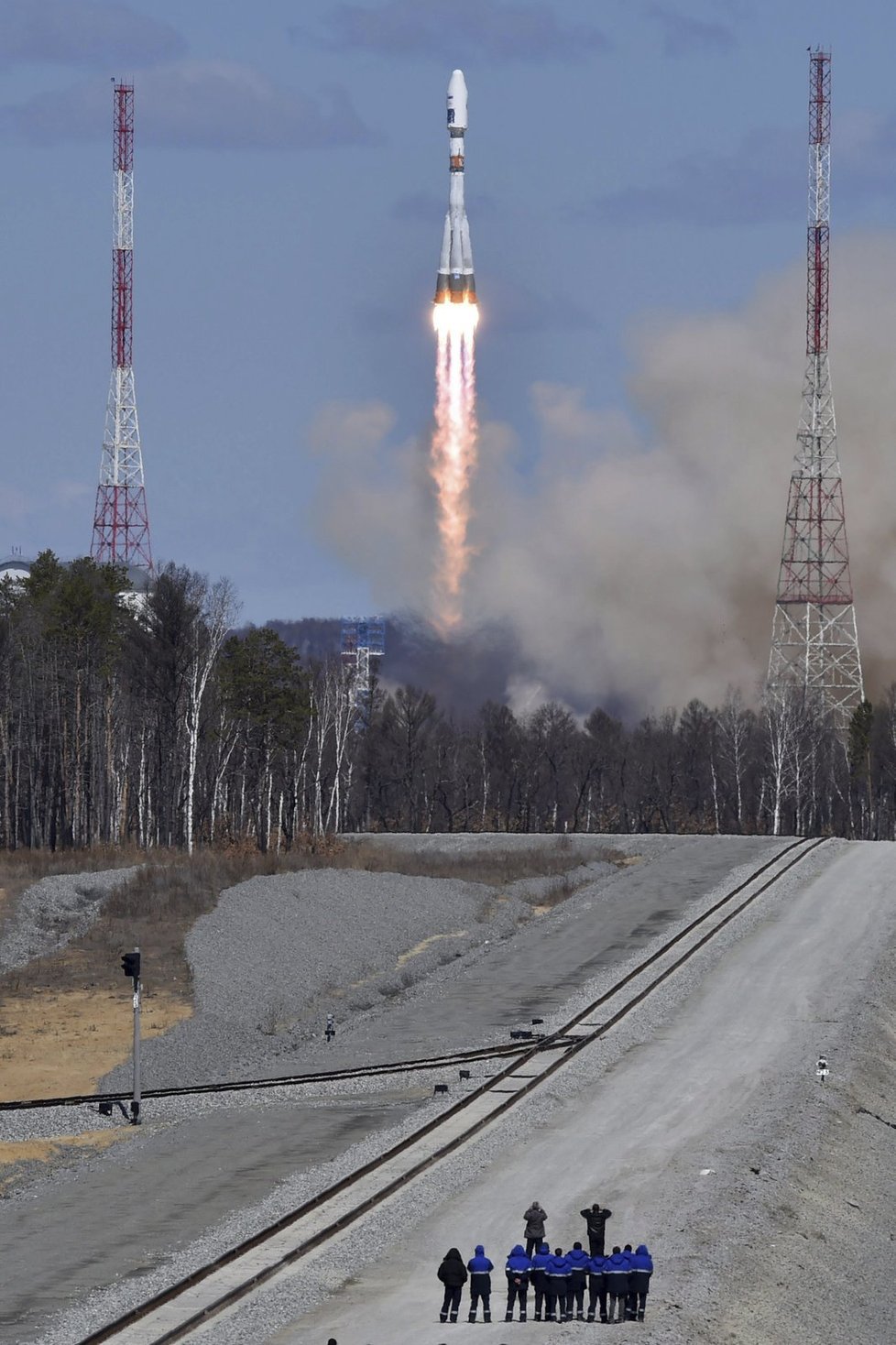 Z nového ruského kosmodromu odstartovala do vesmíru raketa.