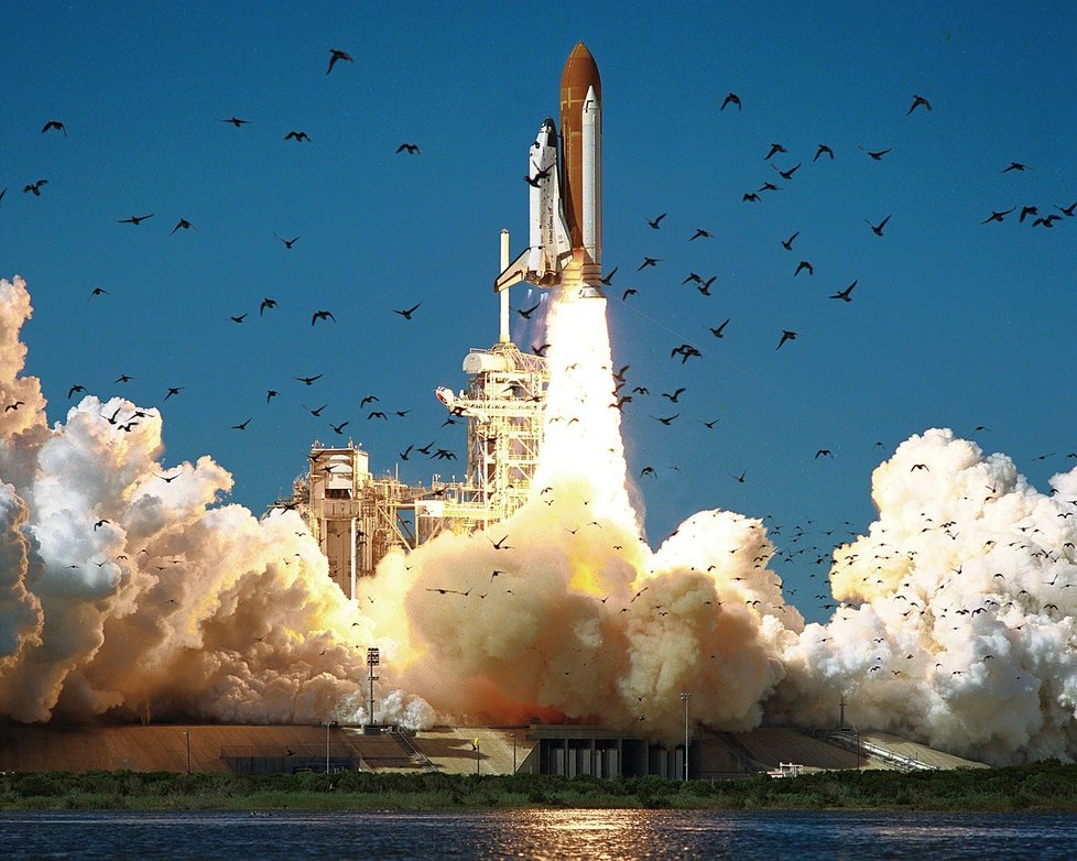 Poslední mise nešťastného raketoplánu Challenger (leden 1986).