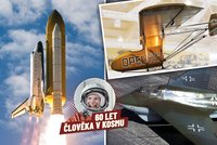 Od startu Columbie je to 40 let. První raketoplán letěl ale už roku 1928, byla to Kachna