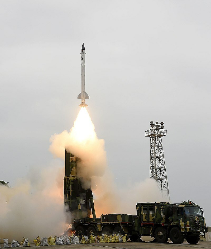 Test indické rakety proti družicím (2017)