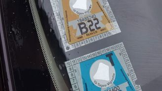 Rakouská dálniční známka Rakouská dálniční známka