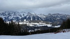 Lyžování v rakouských Alpách