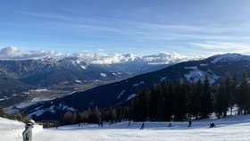 Lyžování v rakouských Alpách: Oblast Schladmingu (únor 2023)