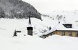 Sněhová kalamita v Alpách