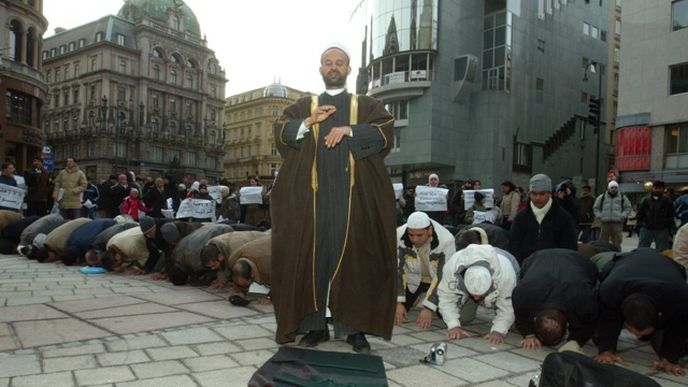 Ve Rakousku islám vyznává zhruba sedm procent populace.