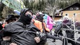 „Ne“ kontrolám hranic kvůli běžencům: V Rakousku se demonstrovalo