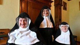 Sestry Bernadette (88), Rita (82) a Regina (86)