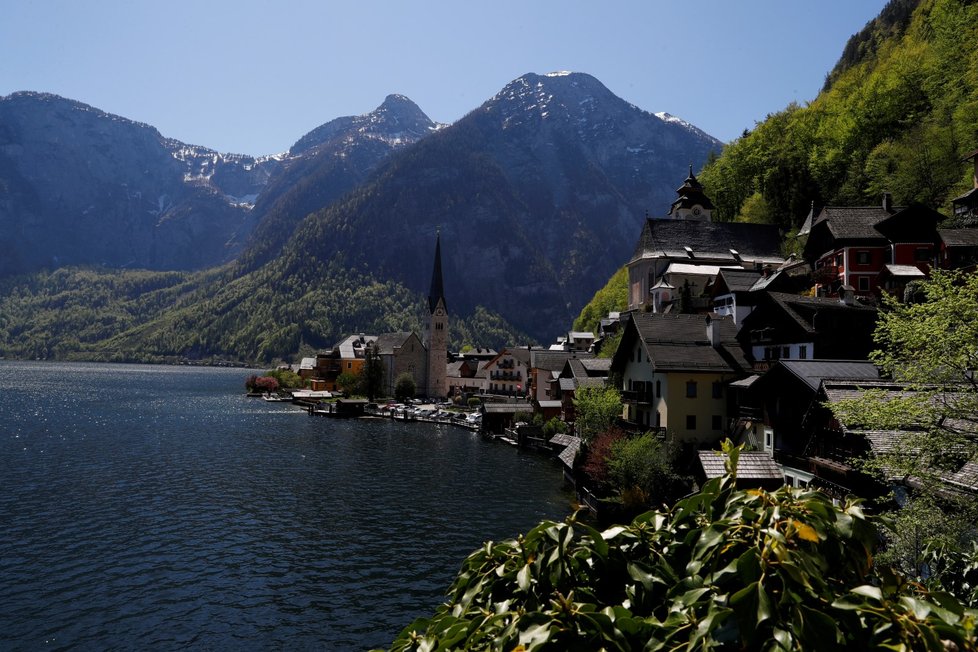 Rakouská vesnička Hallstatt se připravuje na návrat turistů po pandemii koronaviru