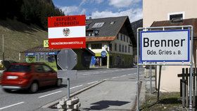 Rakousko-italská hranice u Brennerského průsmyku