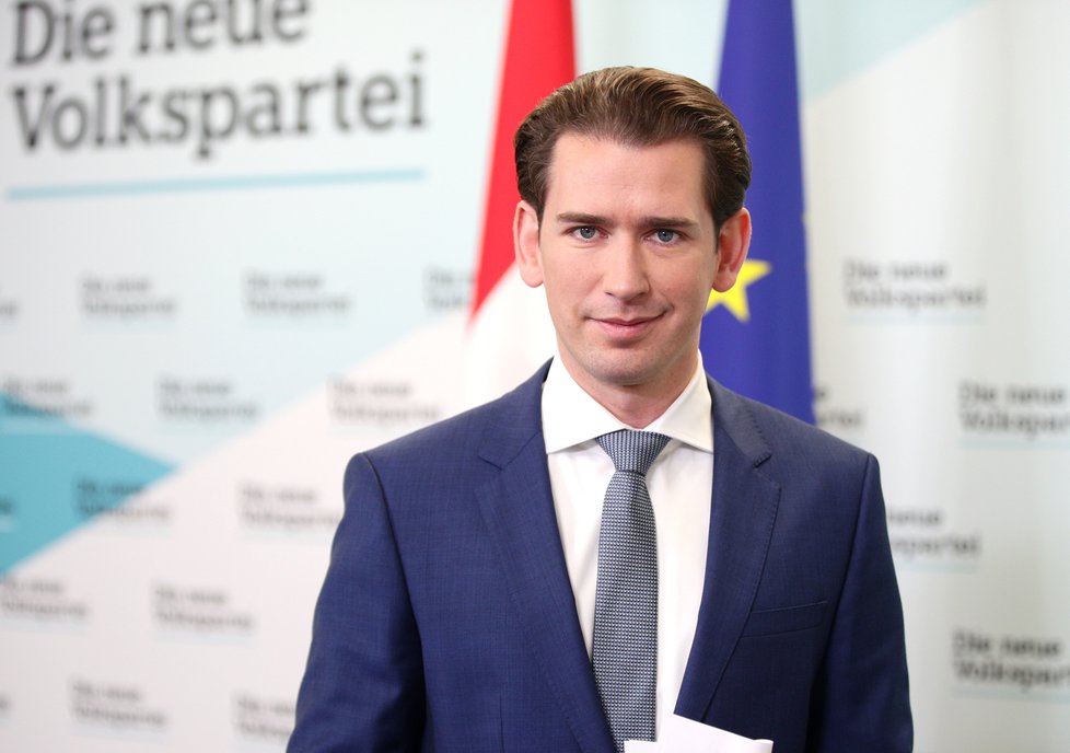 Rakouský kancléř Sebastian Kurz.