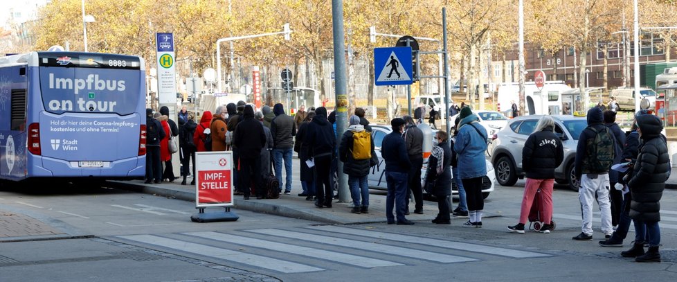 V Rakousku jezdí očkovací autobus