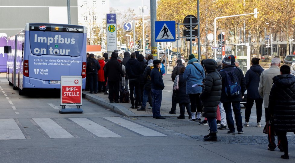 V Rakousku jezdí očkovací autobus