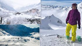 Na ledovci Stubai se lyžuje do června!